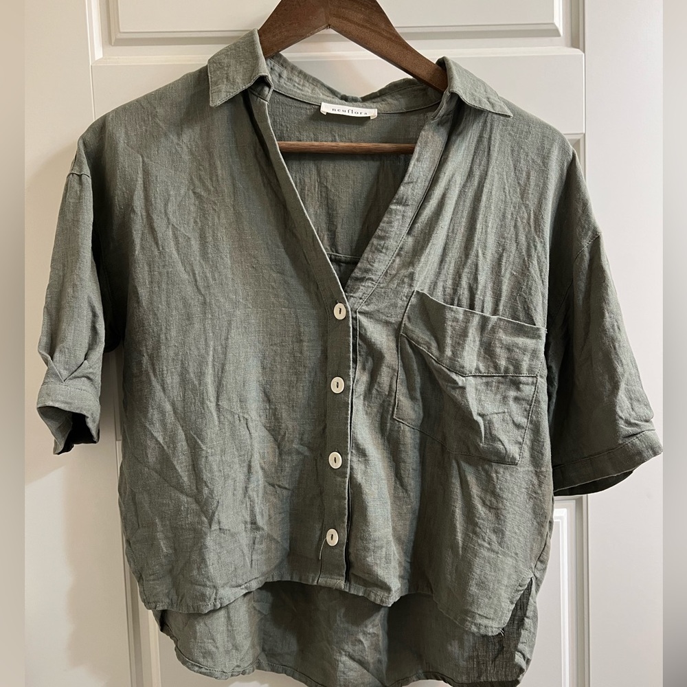 Neuflora Mapleton Shirt Green
